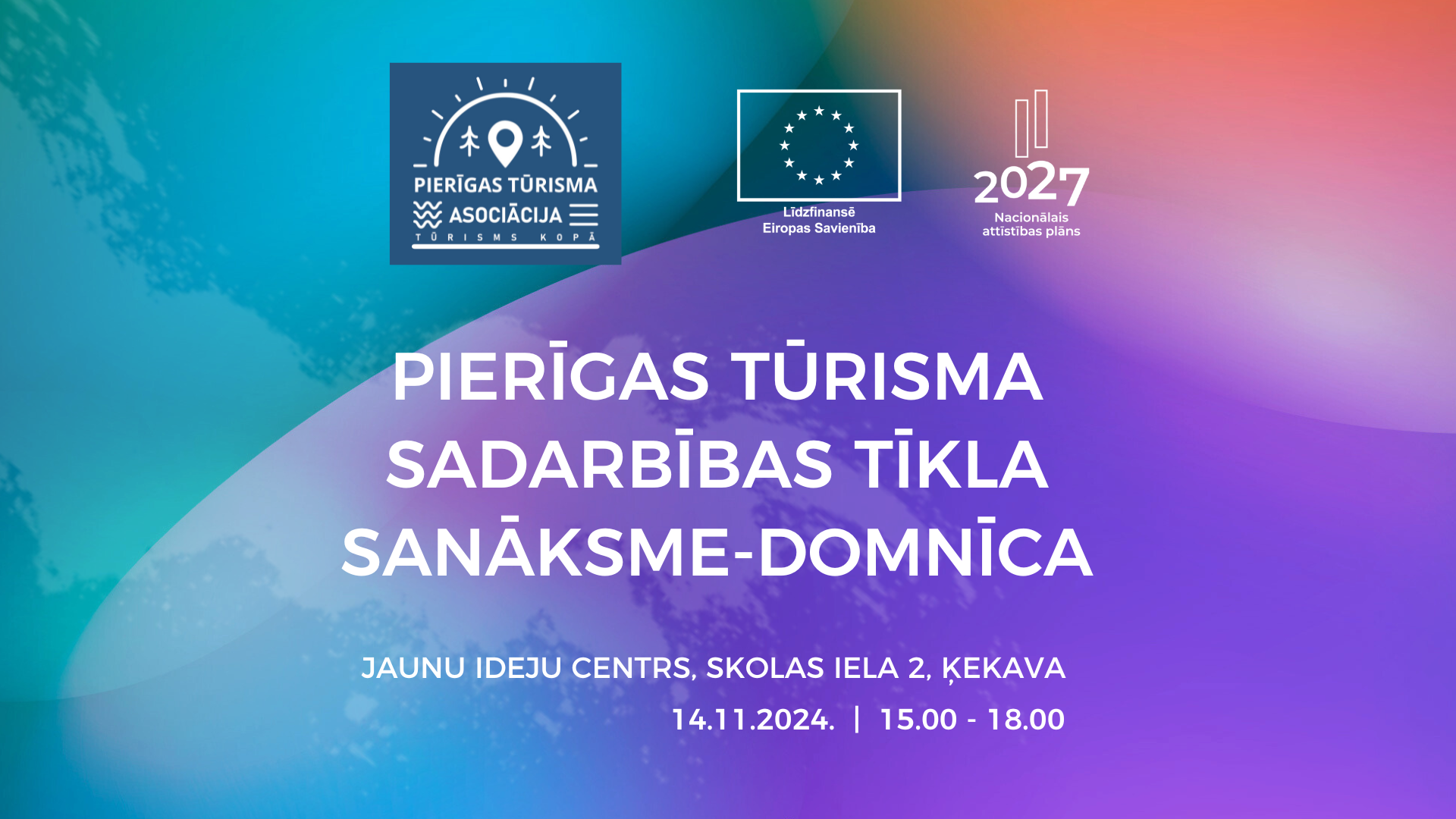 Pirmā Pierīgas tūrisma sadarbības tīkla sanāksme-domnīca 14.novembrī Ķekavā